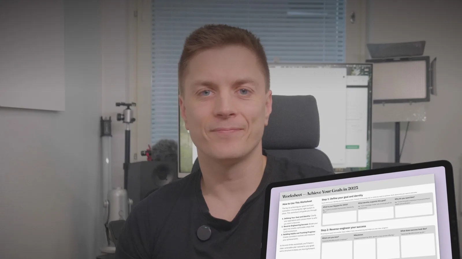 Achieving goals with a designer's mindset