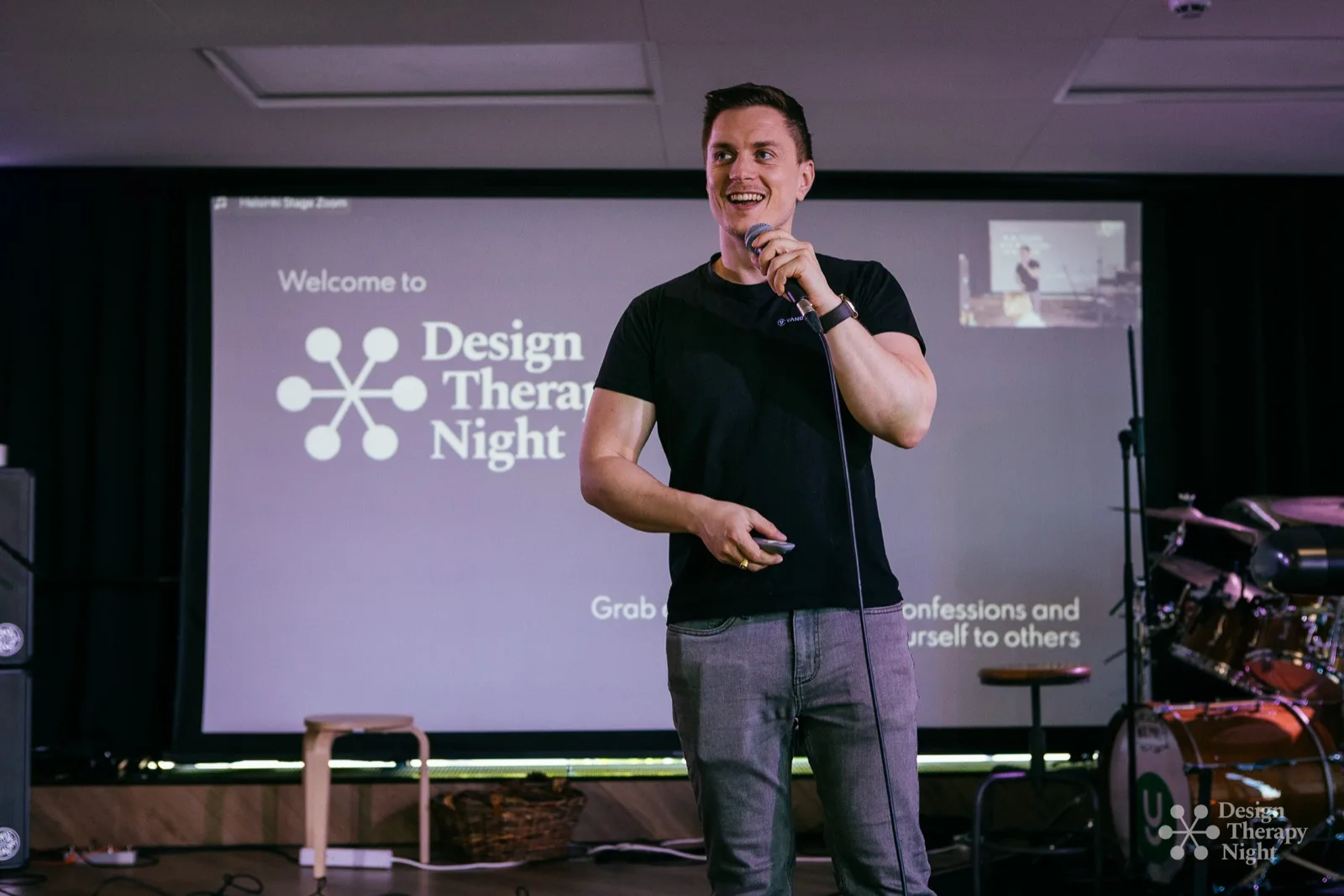 Speaking at Design Therapy Night